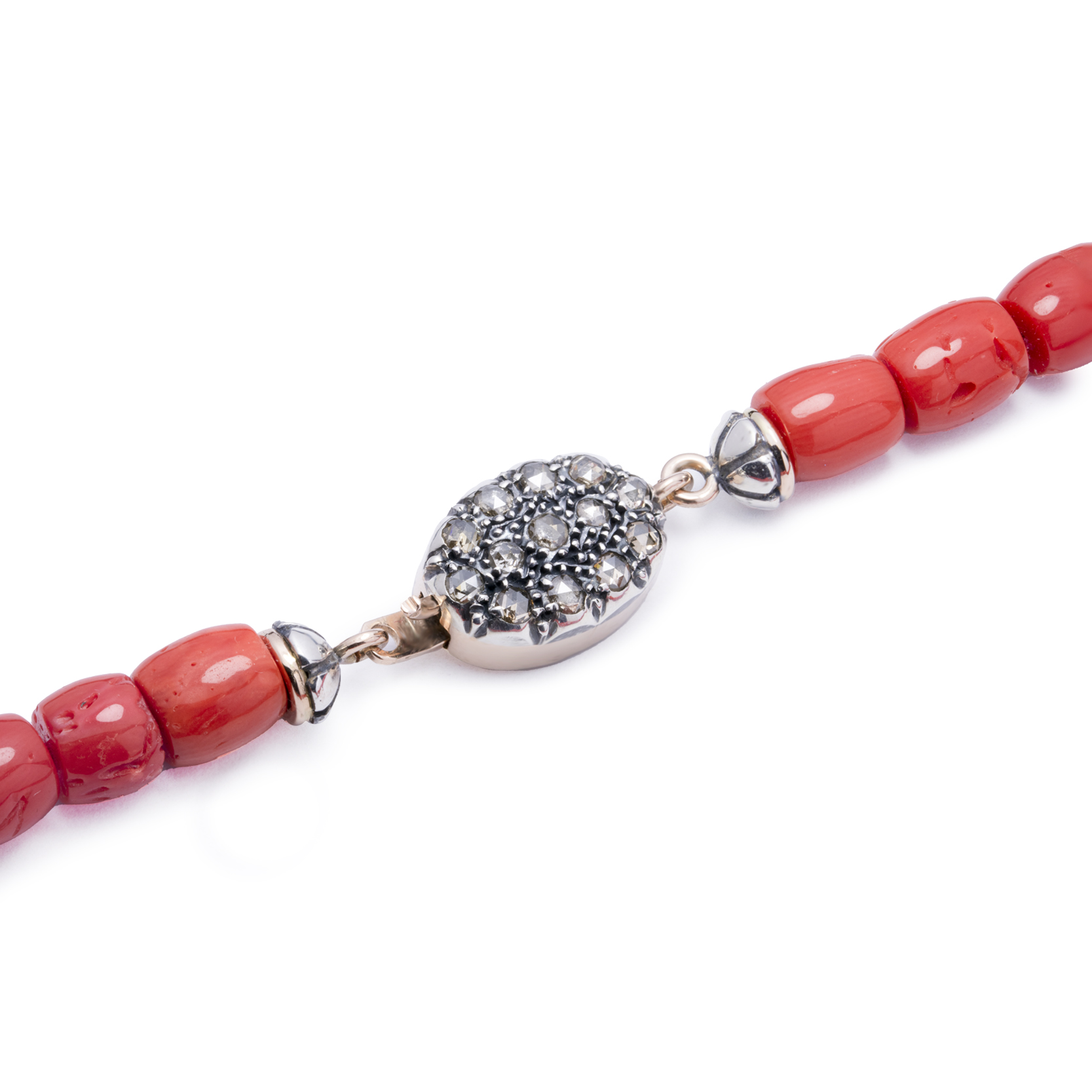 SA-C 014 collana oro corallo argento gioilleria giambertone artigiano orafo - Copia