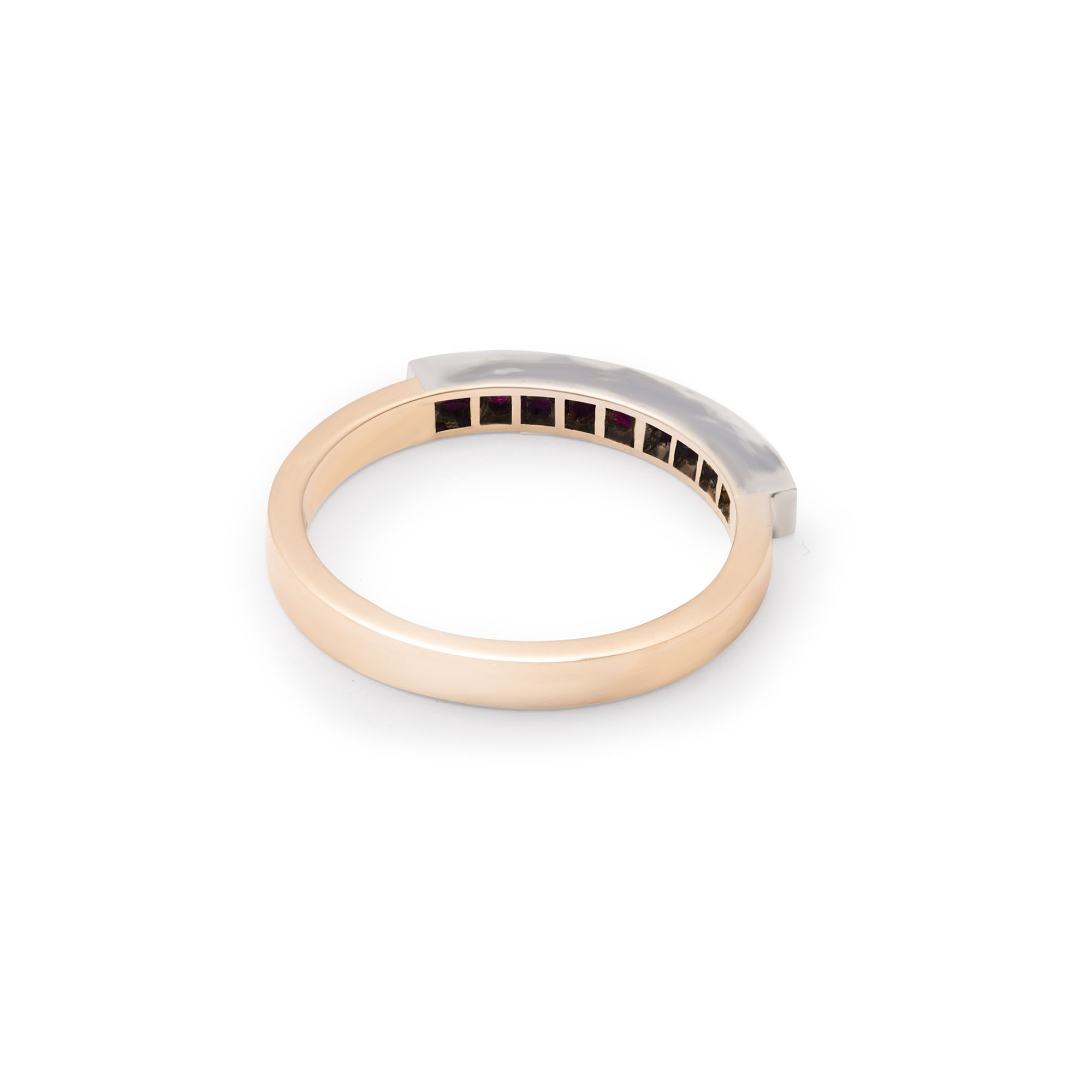 SA-A 075 anello riviera oro zaffiri argento palermo giambertone artigiano orafo